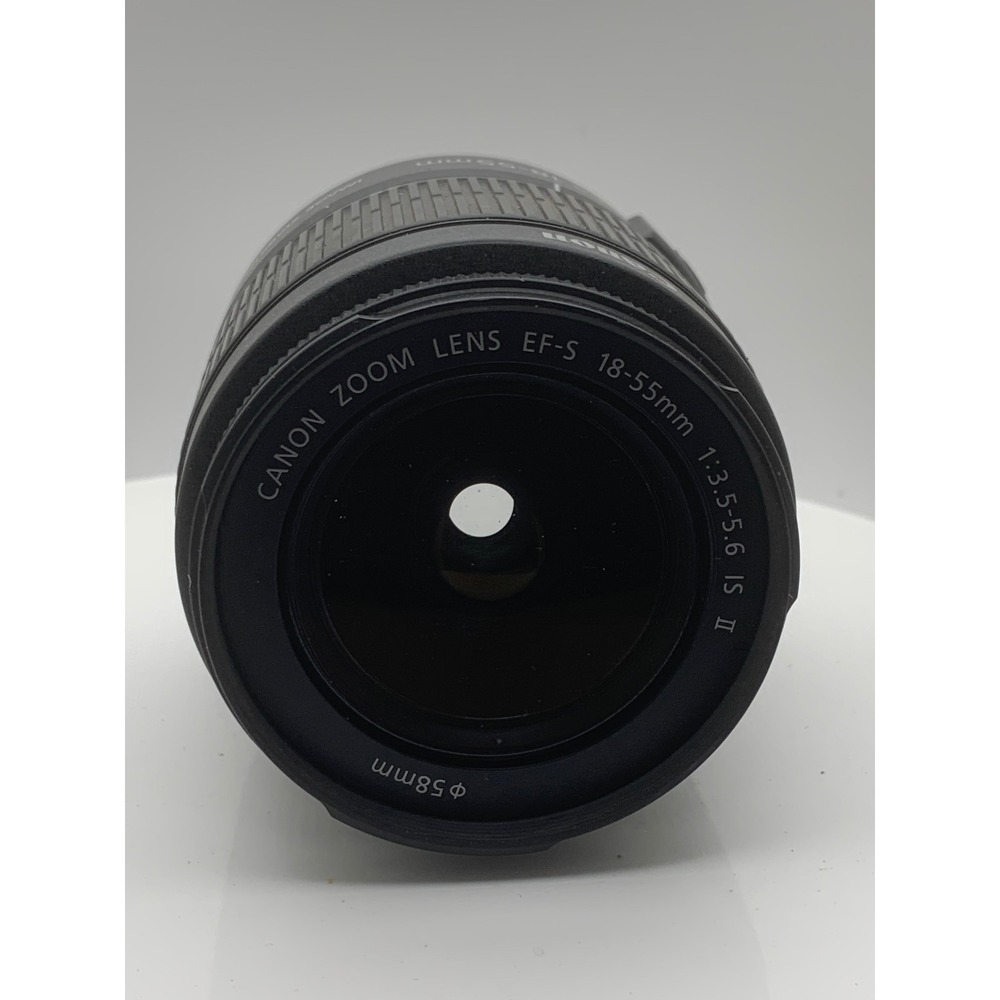 Canon EF-S 18-55mm f/3.5-5.6 IS II Zoom Lens Image Stabilizer 58mm Filter Size